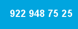 922 948 75 25